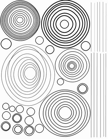 Circles Created In An Image Editor