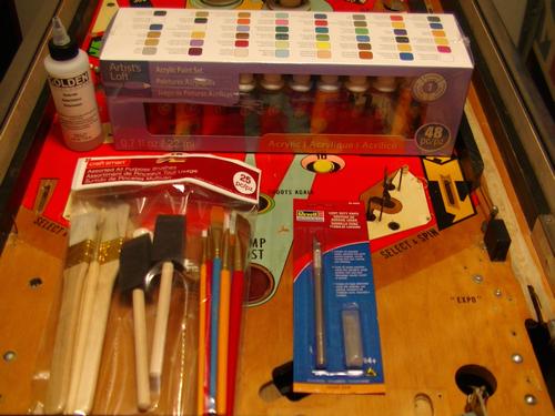 Playfield Touch-Up Tools