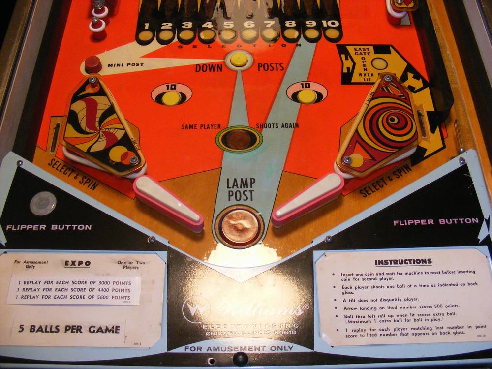 Restored Playfield Bottom